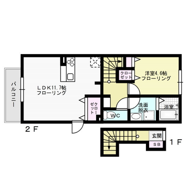 エウロス平尾 間取り