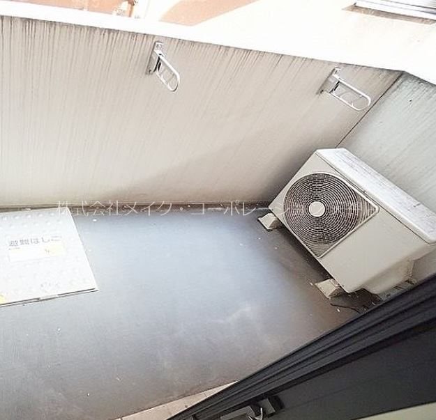 ※入居中の為別部屋写真使用現状優先 アソシアグロッツォ天神ミッドシティ ベランダ