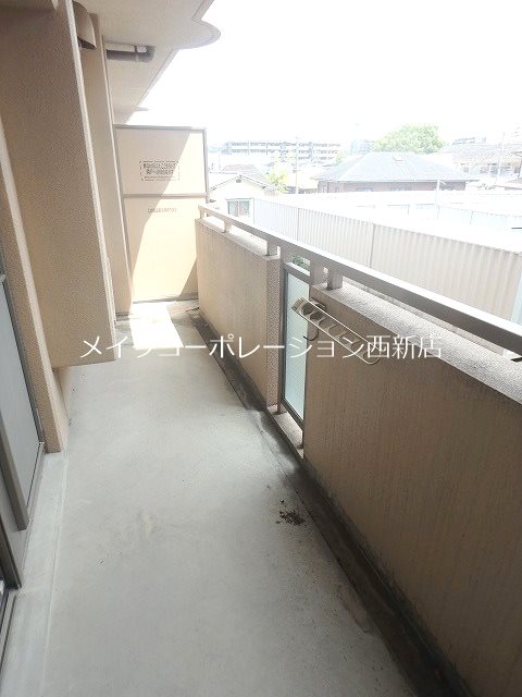 第７高島マンション ベランダ