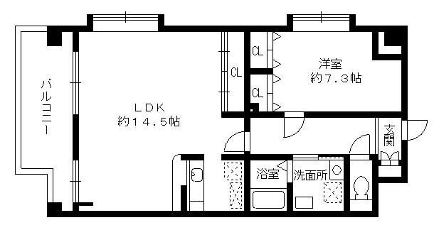 ラピスラズリ桜坂 間取り