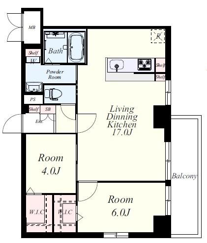 ベルコルティーレ 間取り