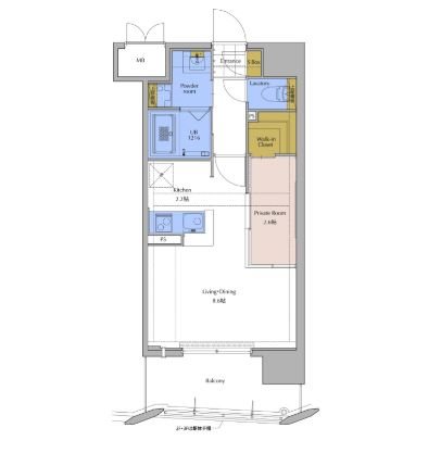 ネストピア東比恵駅前 間取り