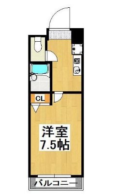 UMIBE BLD. 間取り