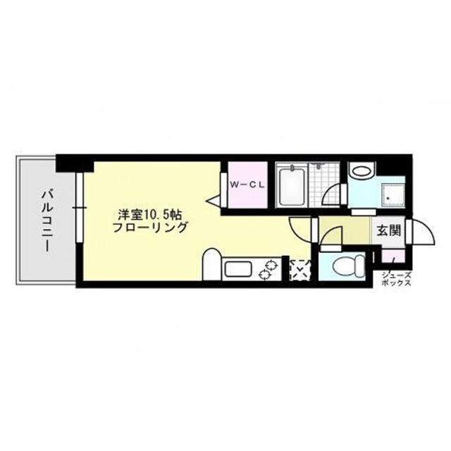 アクアヒルズ天神東 間取り