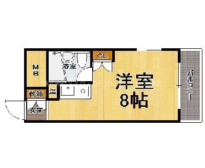 ハッピーエステート大濠 間取り