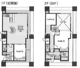 KDXレジデンス大濠ハーバービュータワー 間取り