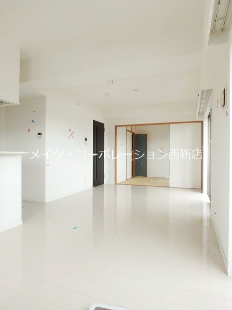 アプリークス百道浜 リビング