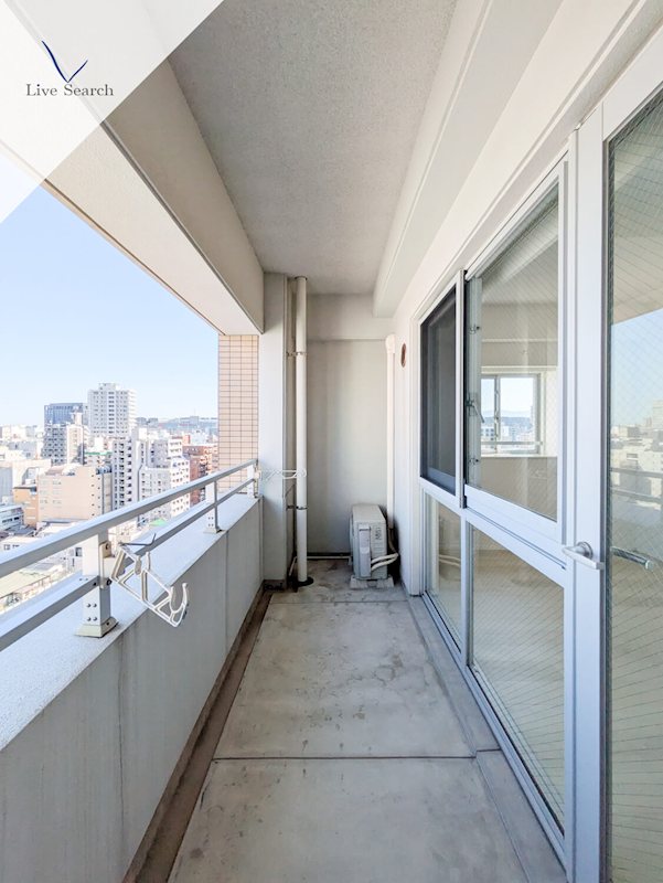 レジディア警固 ベランダ