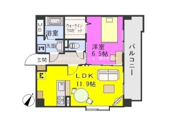 グランドゥール27 間取り