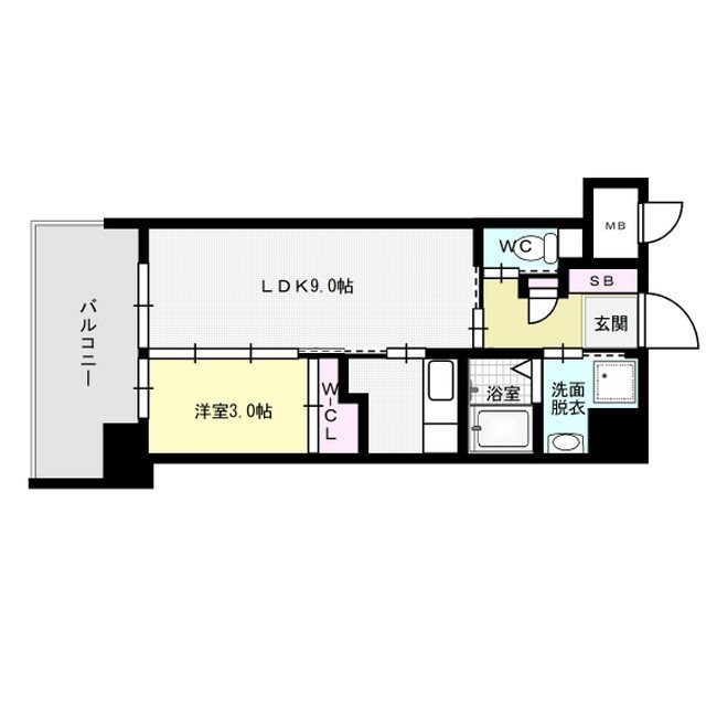 ALFACIO SOUTH FONTE 間取り