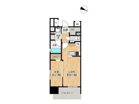 オープンレジデンシア天神今泉 間取り