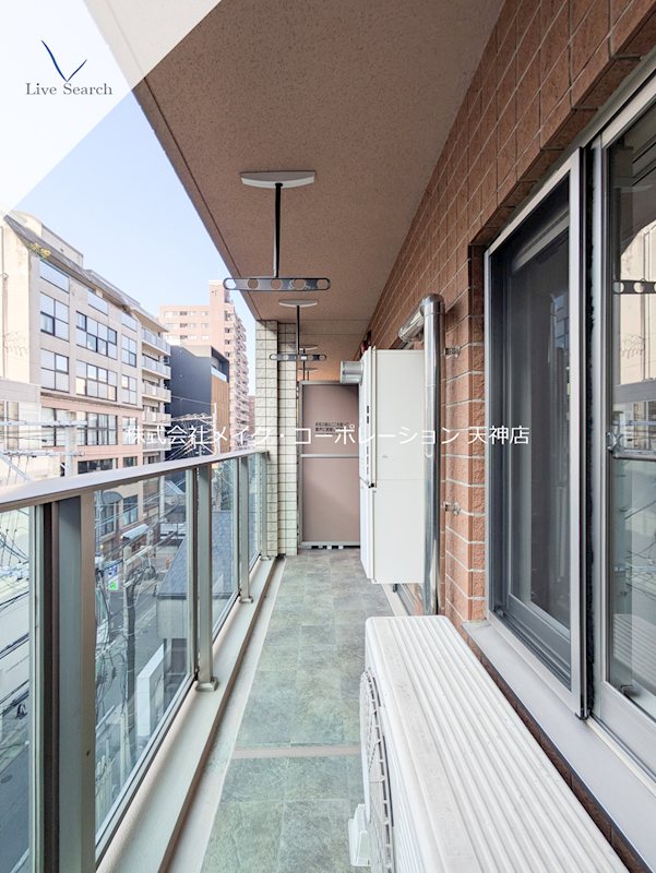 ベランダ サリナス大名弐番館 ベランダ