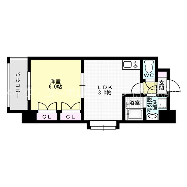 コンドミニアムステーションサイド博多 間取り