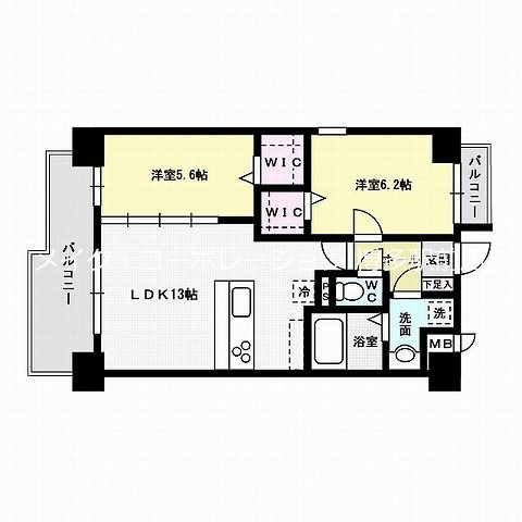 ファーストポイント東比恵 間取り