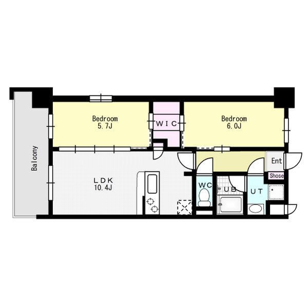 S-RESIDENCE博多駅南afford 間取り
