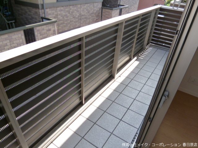 フルール伯玄 ベランダ