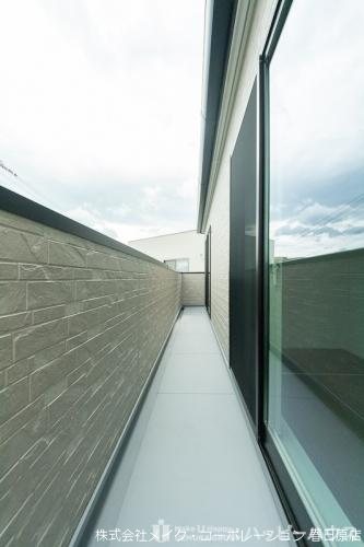 永隈貸家 ベランダ