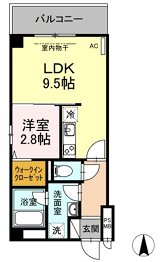KDT博多駅南レジデンス 間取り図