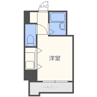 モア・フィールド箱崎Ⅱ 間取り
