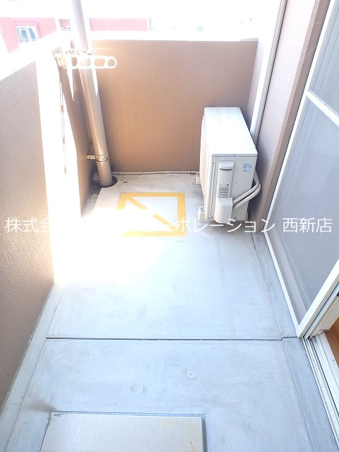 アースフレンドリー室見駅前 ベランダ