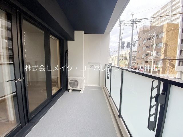 iN　SHAPE港 ベランダ