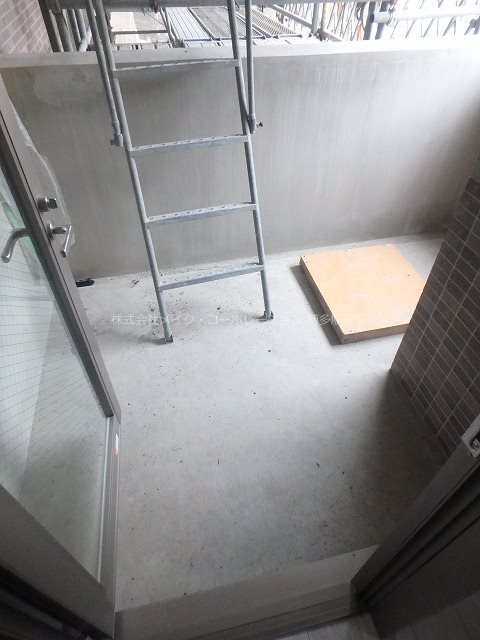 ※入居中の為別部屋写真使用現状優先 ネストピア県庁口駅前 ベランダ