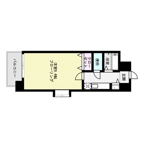 ピュア春日公園 103号室 間取り