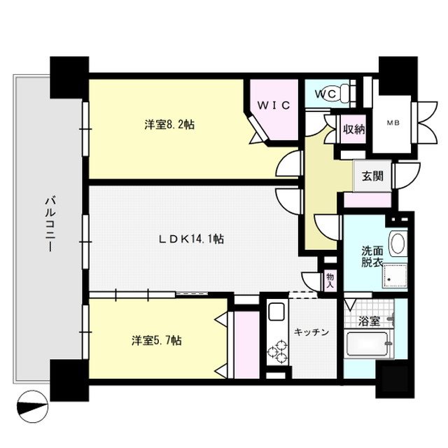 間取り アムシュトラーセ 間取り図