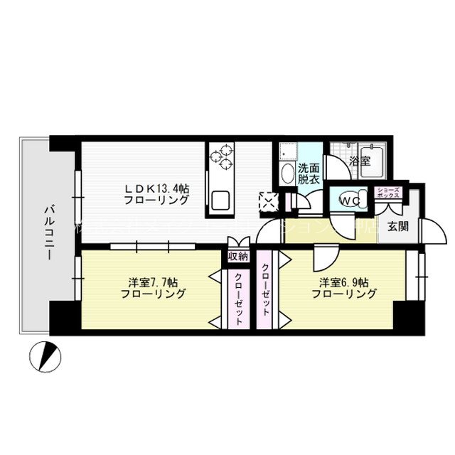 パークプレイス大手門 間取り
