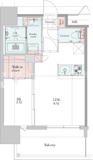 エンクレスト博多PREMIER 間取り
