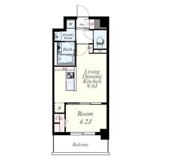 レジデンス23  間取り