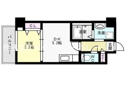 オークマンション～ネット無料～ 間取り