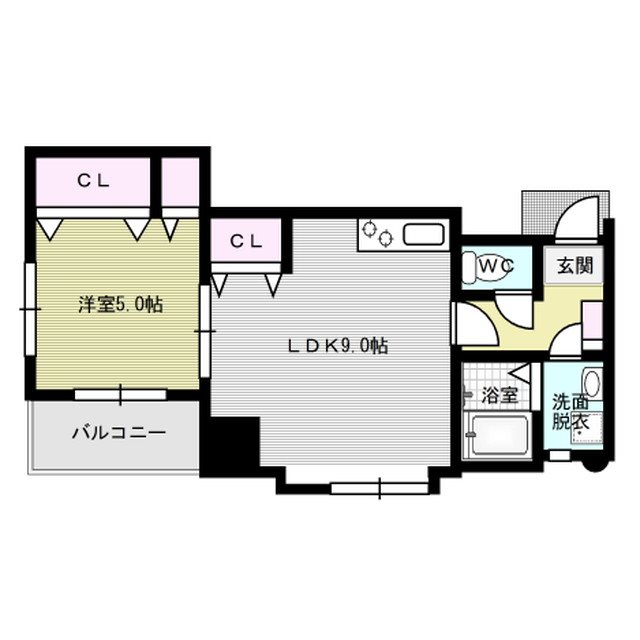 ロイヤル神屋 間取り