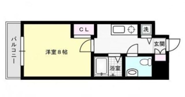 テラ・ロッサ西新～ネット無料～ 間取り