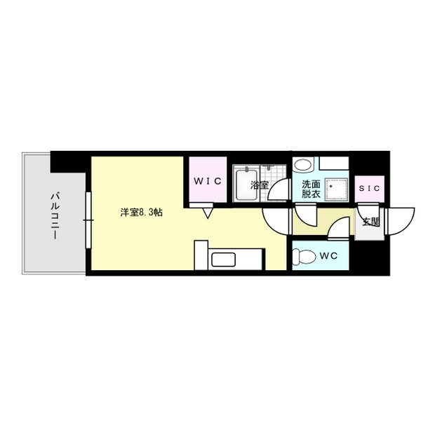 LANDIC PREMIUM O115 間取り図