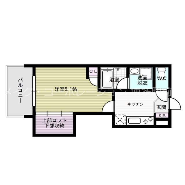 アクタス天神パークシティ 間取り