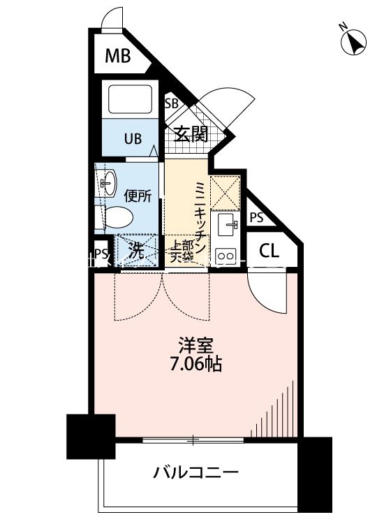 ダイナコート六本松Ⅴ 間取り
