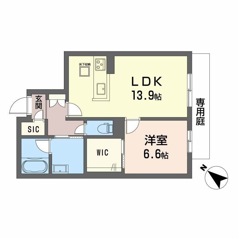 間取り メゾン パルク 清水 間取り図
