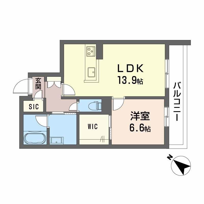 間取り メゾン パルク 清水 間取り図