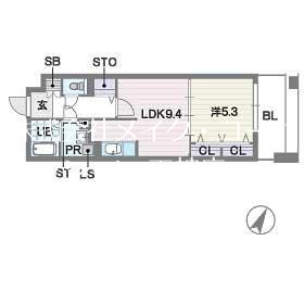ディー・ウイングタワー 間取り図