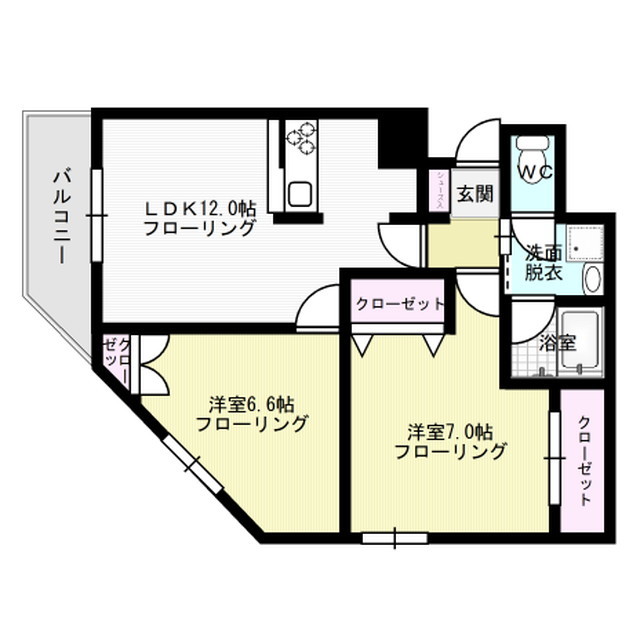 プラティーク今川 間取り