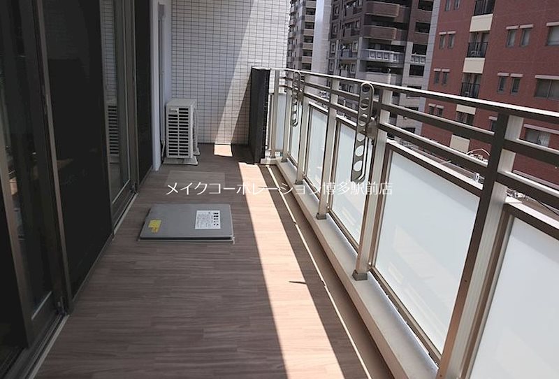 プレジール薬院テラス ベランダ