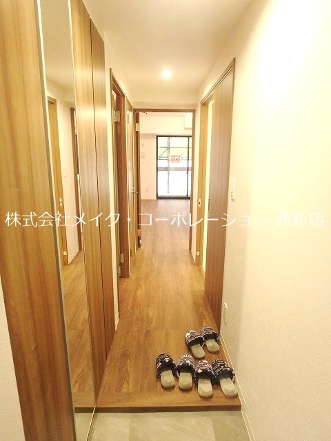 ※参考の為別部屋のお写真 ヒルクレスト百道 玄関