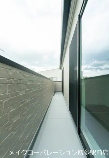 永隈貸家 ベランダ