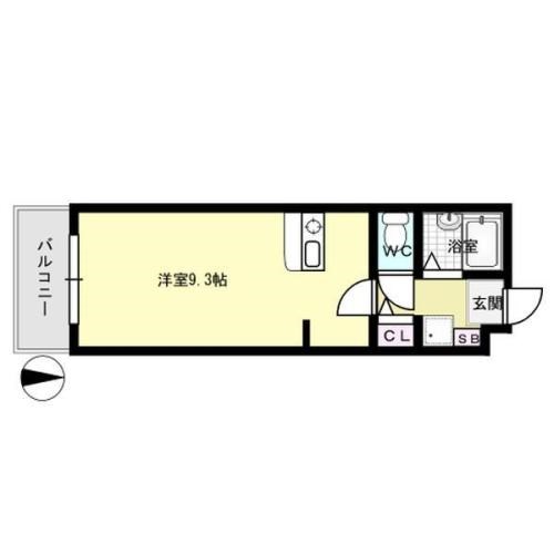 クレアトール赤坂 間取り