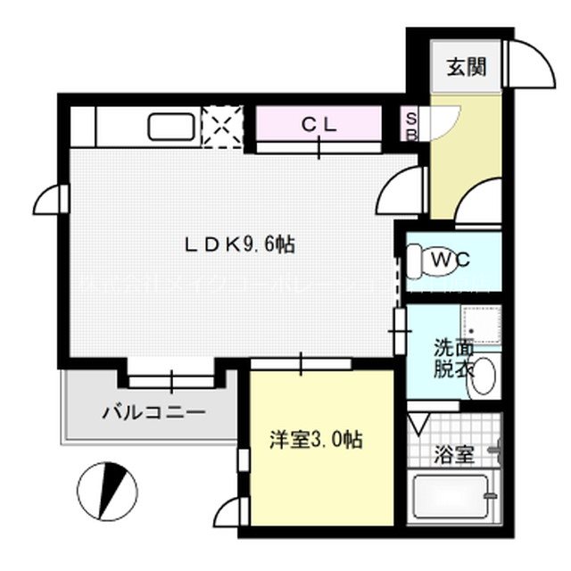 REGALEST HAKATA 間取り