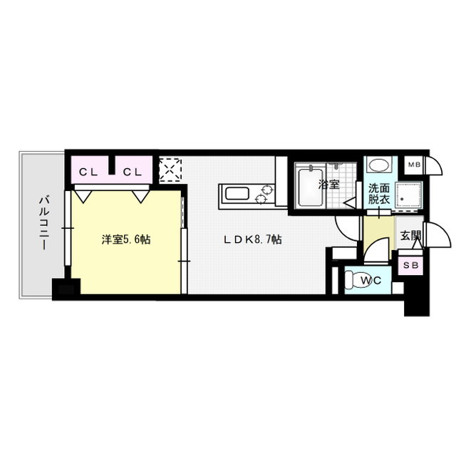 エルグランド博多 間取り