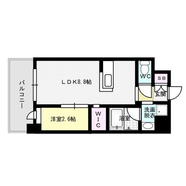 アルティザ博多ベイコート 間取り