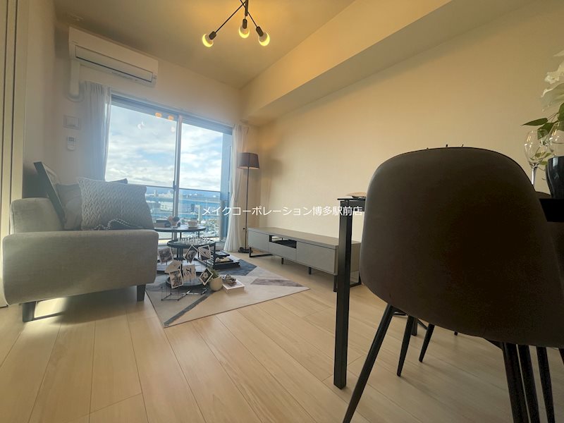 ※同物件別部屋引用・現状優先です。 アルティザ博多ベイコート リビング