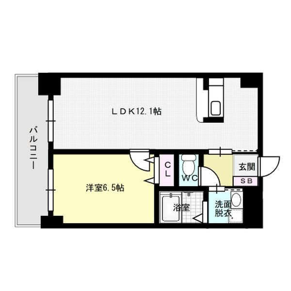 アイヴェール平尾 間取り